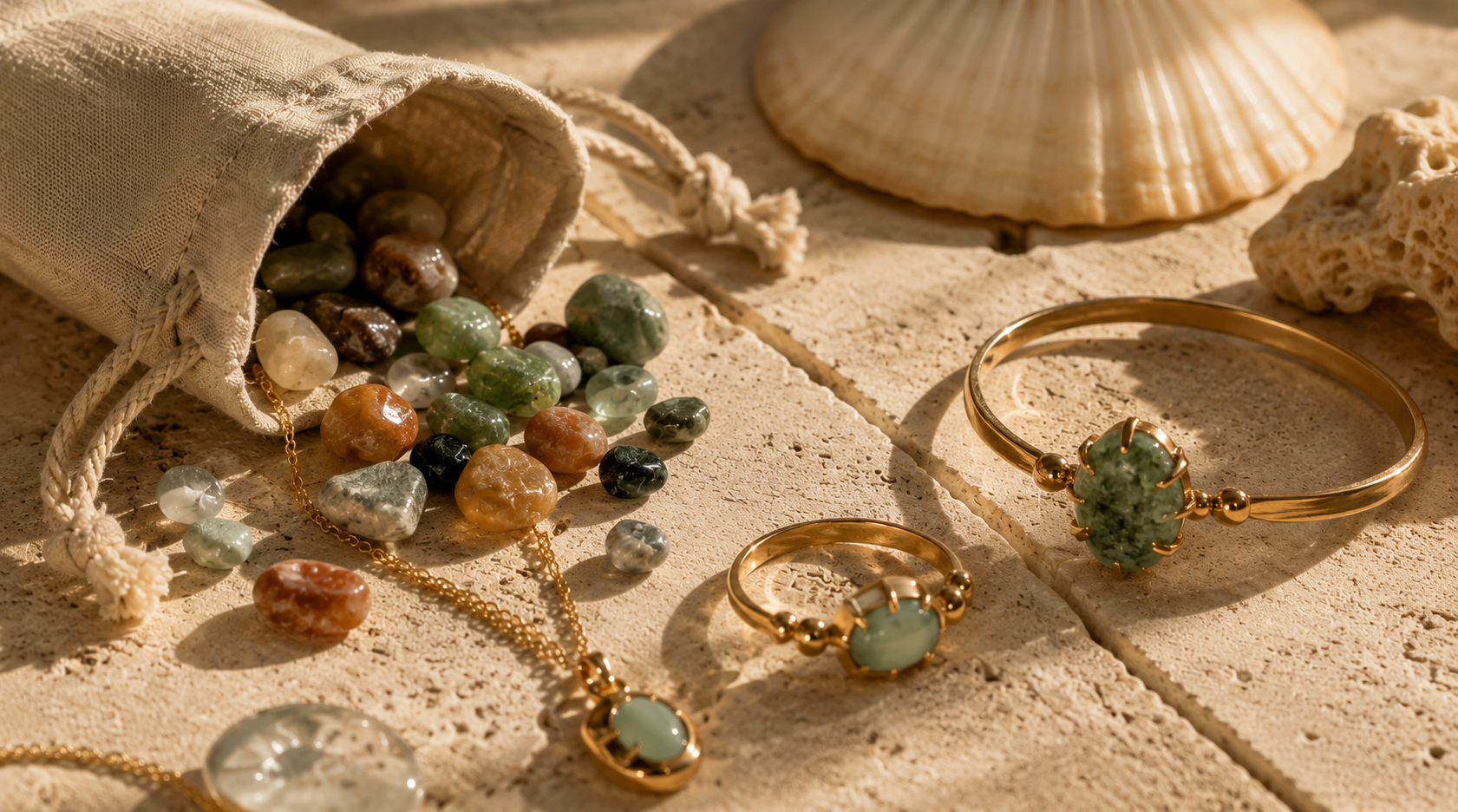 From Shoreline to Jewellery Box: Why Natural Stones Tell a Story
