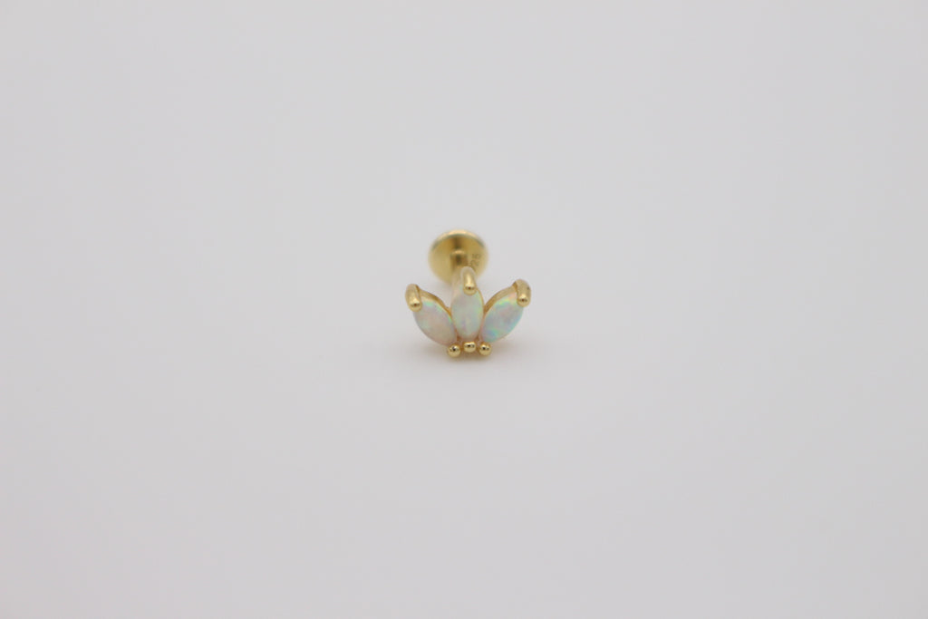 Lotus Opal Stud