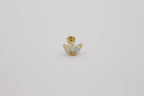 Lotus Opal Stud