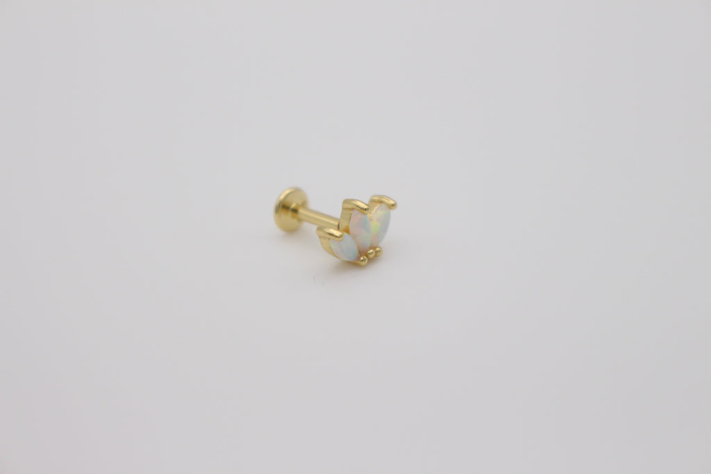 Lotus Opal Stud