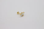 Lotus Opal Stud