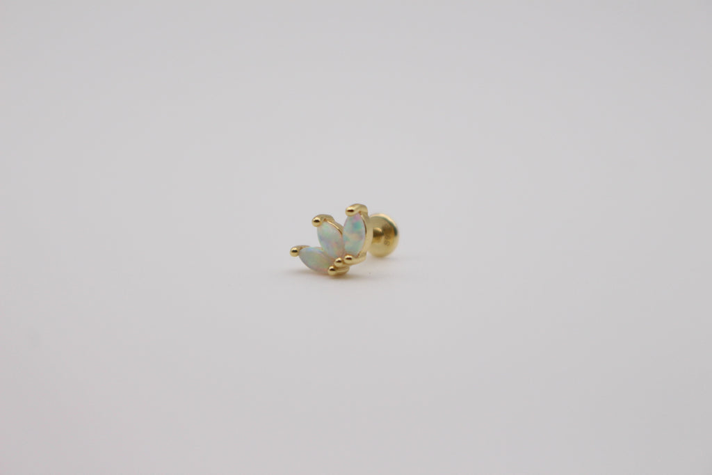 Lotus Opal Stud