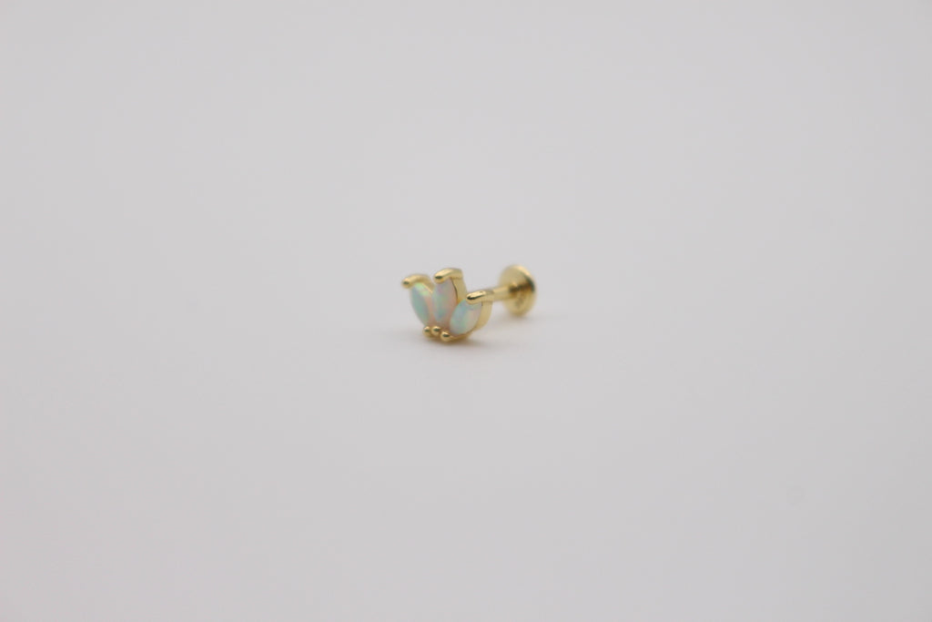 Lotus Opal Stud