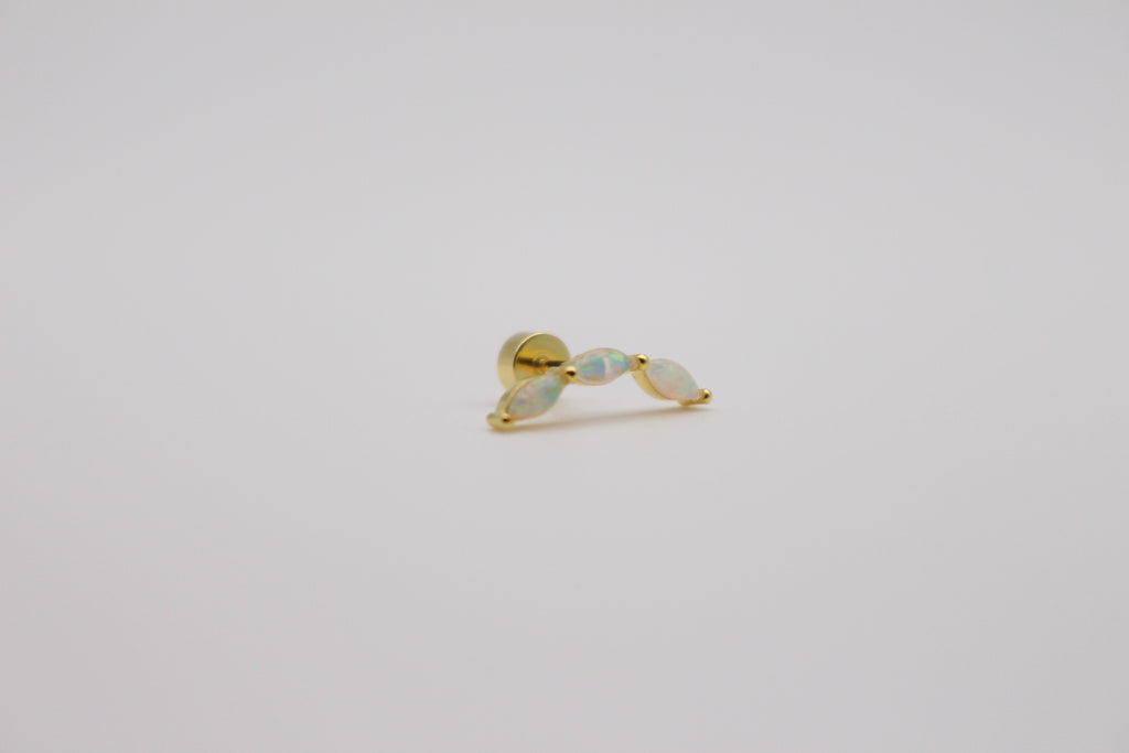 Luna Opal Stud