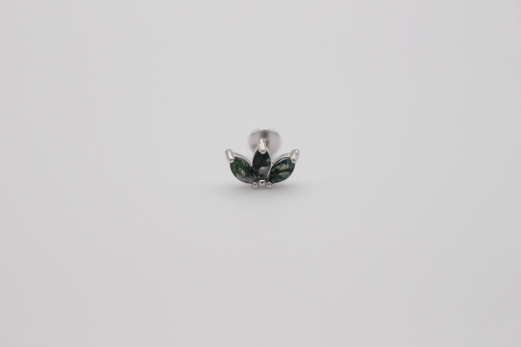 Lotus Moss Stud