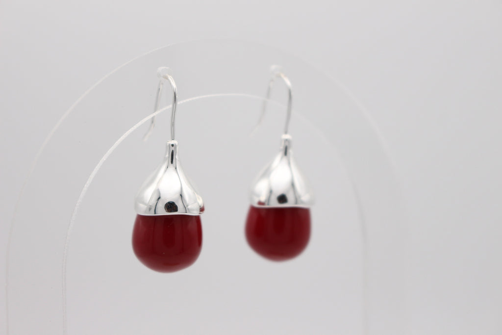 Carmine Earrings