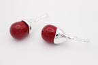 Carmine Earrings