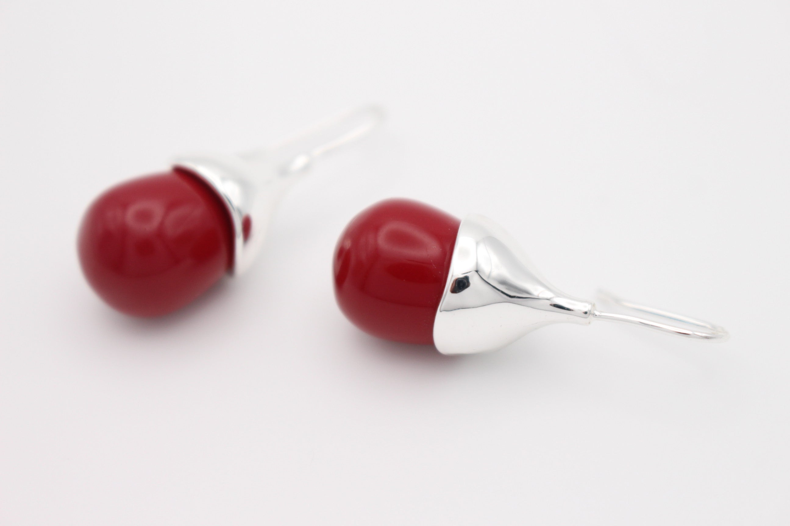 Carmine Earrings