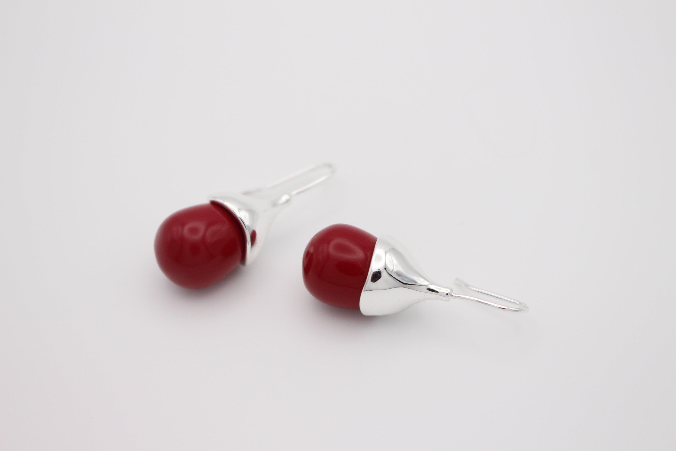 Carmine Earrings