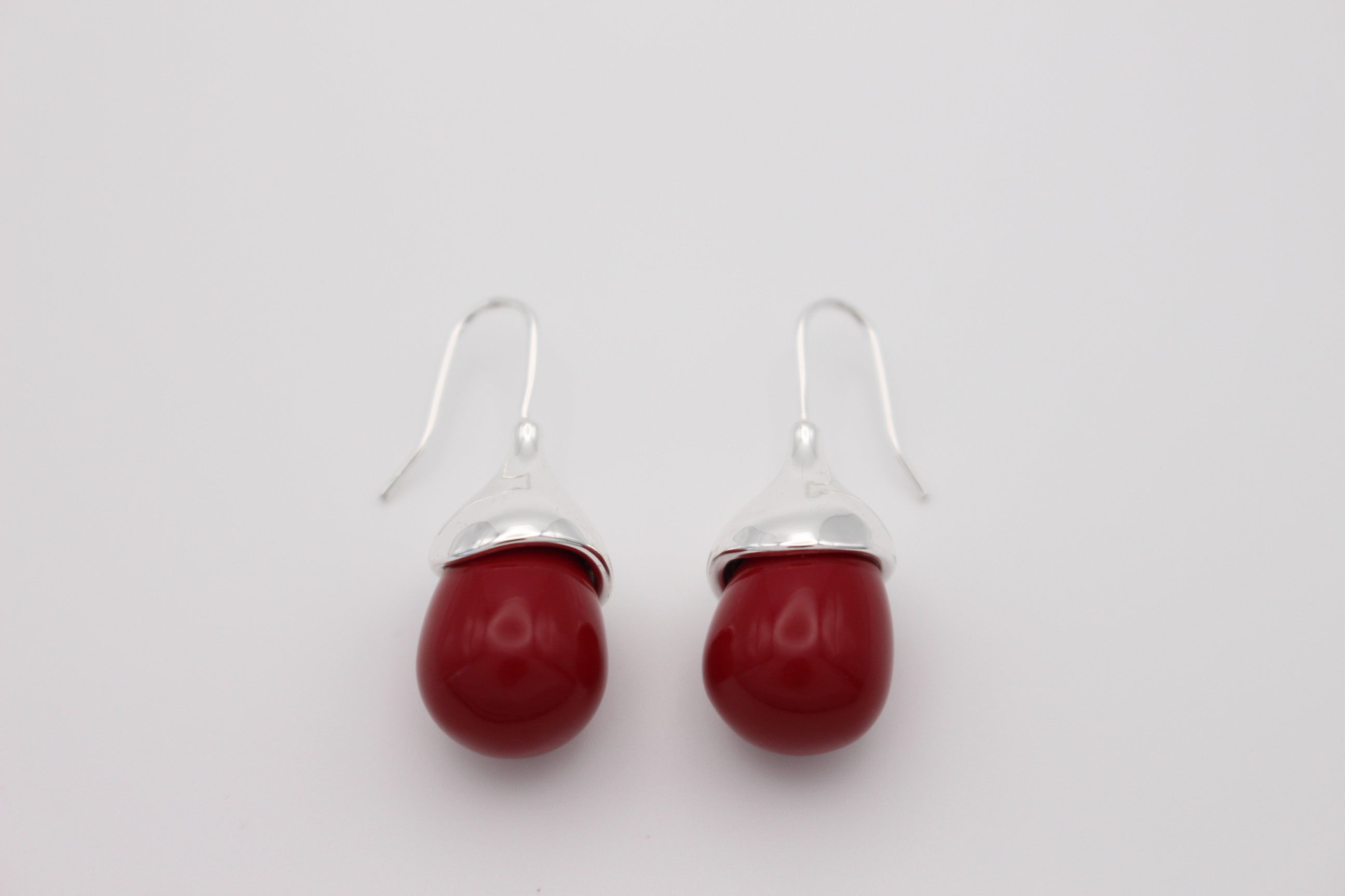 Carmine Earrings