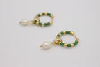 Émeraude Pearl Earrings