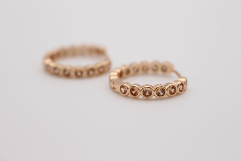 Soleil Hoop Earrings
