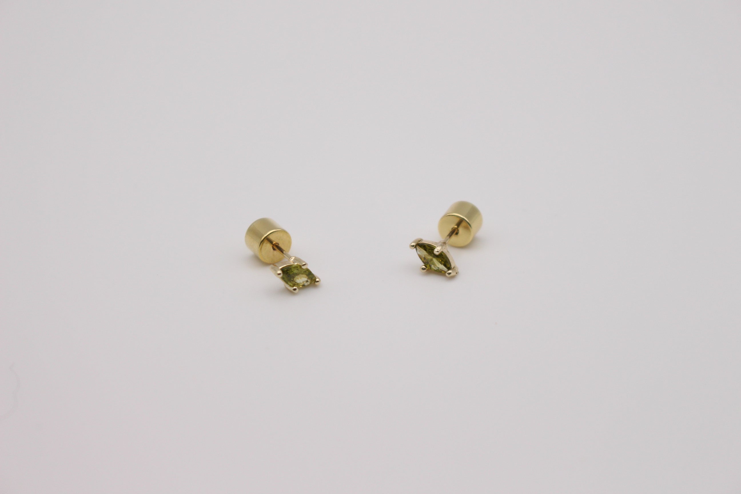 Olivine Stud Earrings