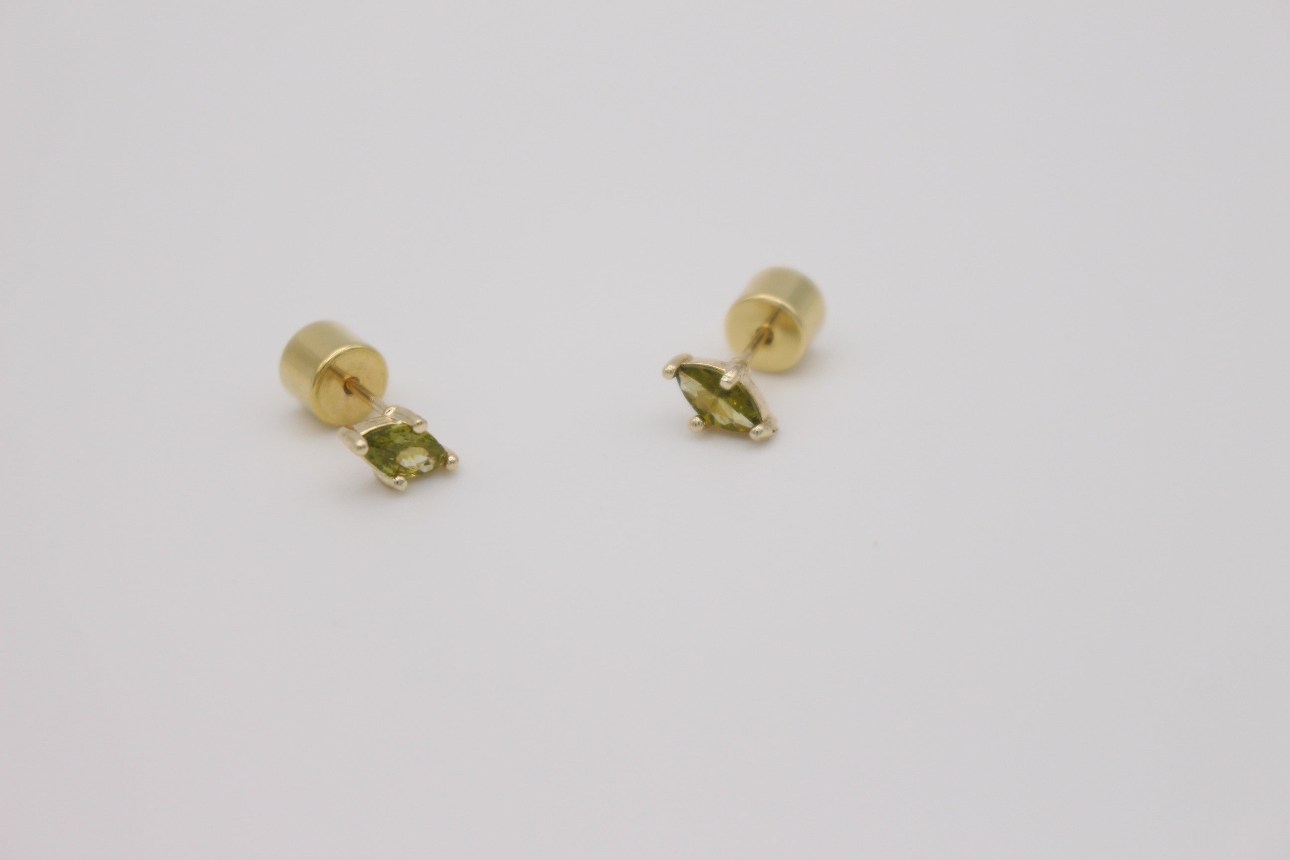 Olivine Stud Earrings