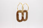 Terra Hoop Earrings