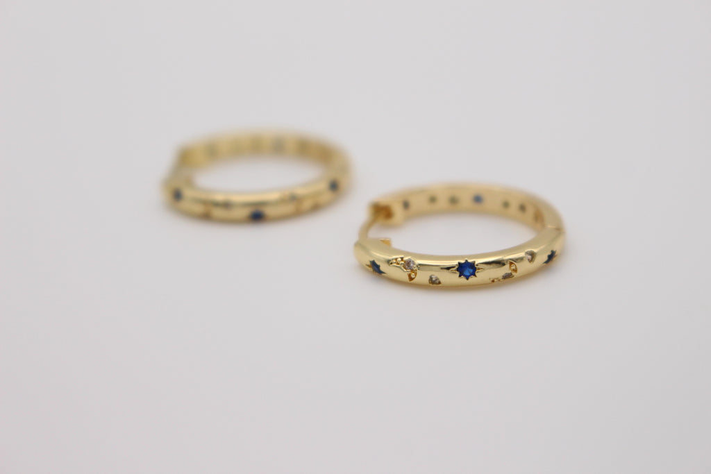 Astraea Hoop Earrings