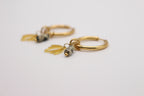 Protea Hoop Earrings