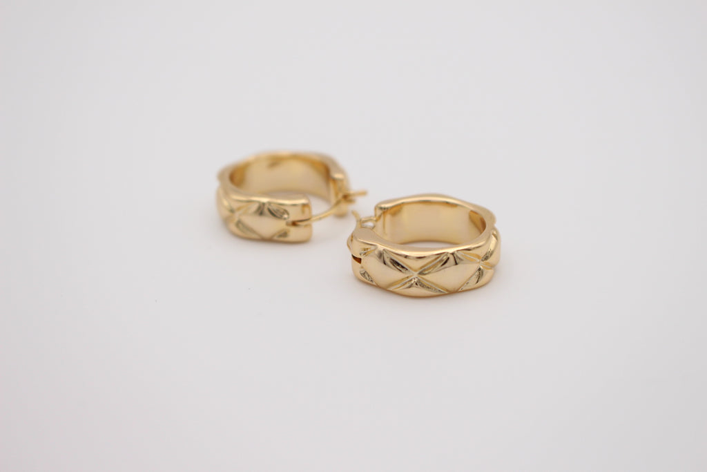 Gabrielle Hoop Earrings