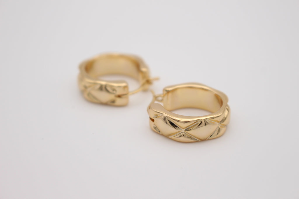 Gabrielle Hoop Earrings