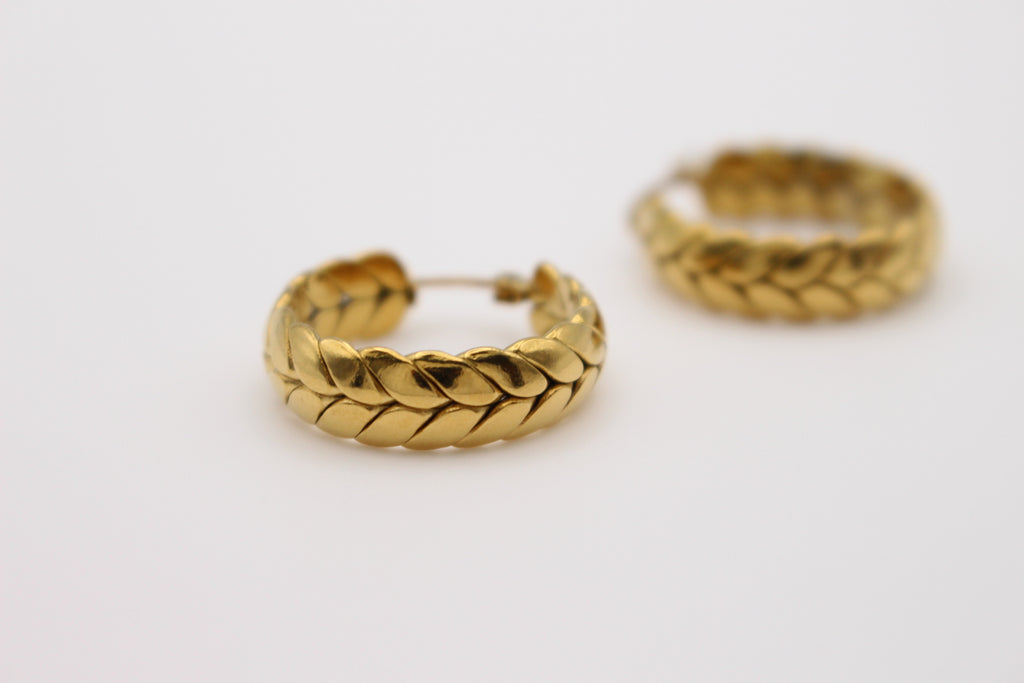 Athena Hoop Earrings