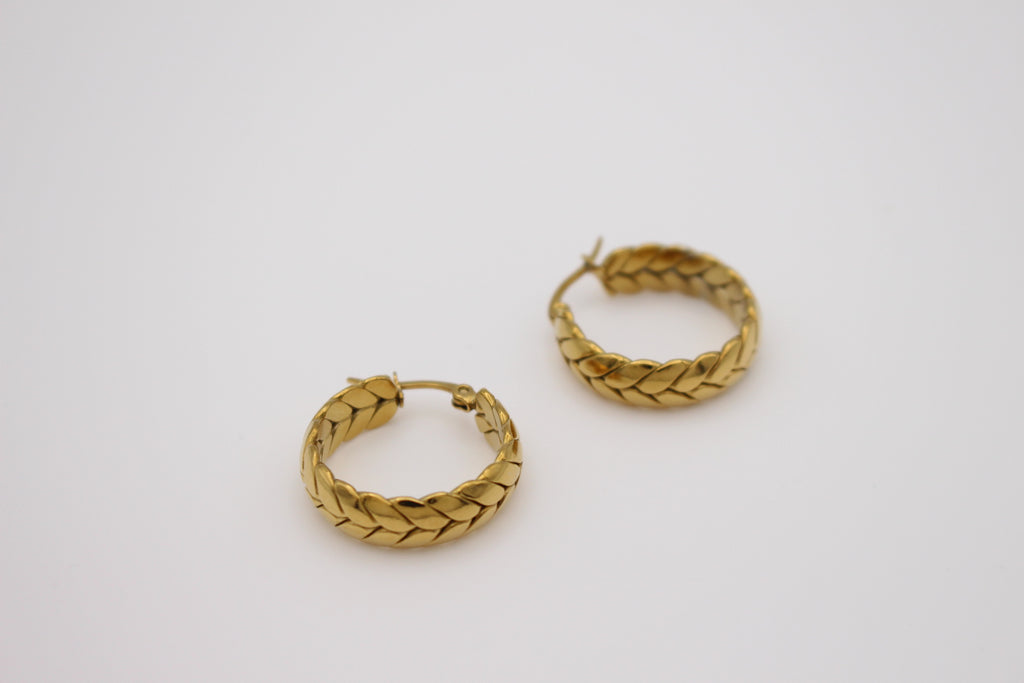 Athena Hoop Earrings